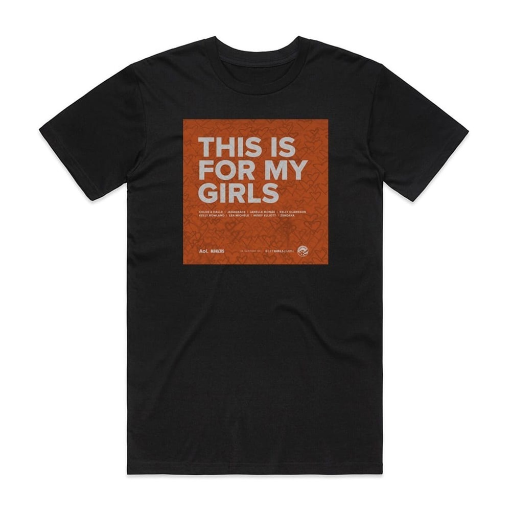 Missy Elliott This Is For My Girls Album Cover T-Shirt Black